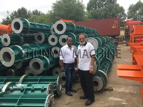 混凝土桿生產線